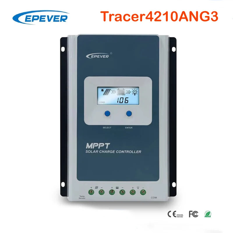 EVSOLAR MPPT Tracer Series 20A Solar Charge Controller