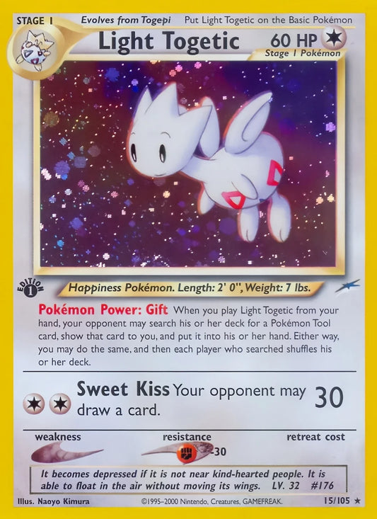 Bandai Neo Destiny Pokémon Trading Card Holo Rare Collectible Cards