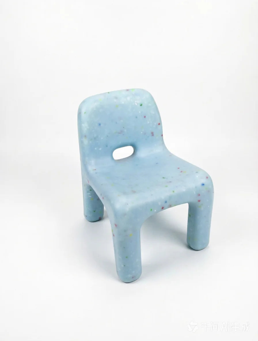 Kids Study Table And Chairs Set Backrest Cute Low Stool Small Kindergarten Outdoor Plastic Strong Durable Table Furniture Set