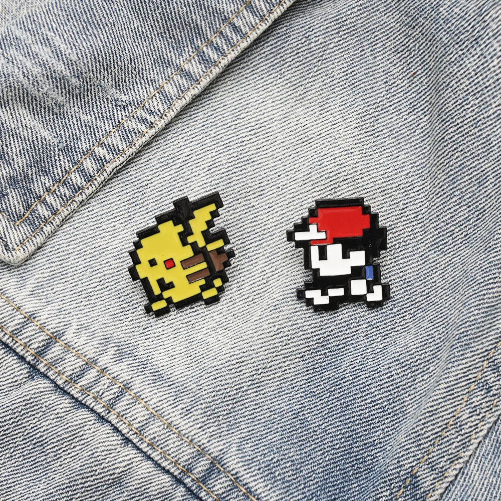 Potdemiel Random Enamel Character Pins for Bags and Backpacks