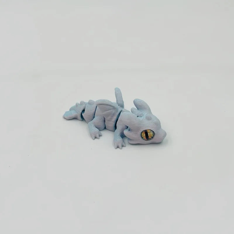 RPXBGUCKARHG 3D Printed Articulated Dragon Fidget Toy Figure