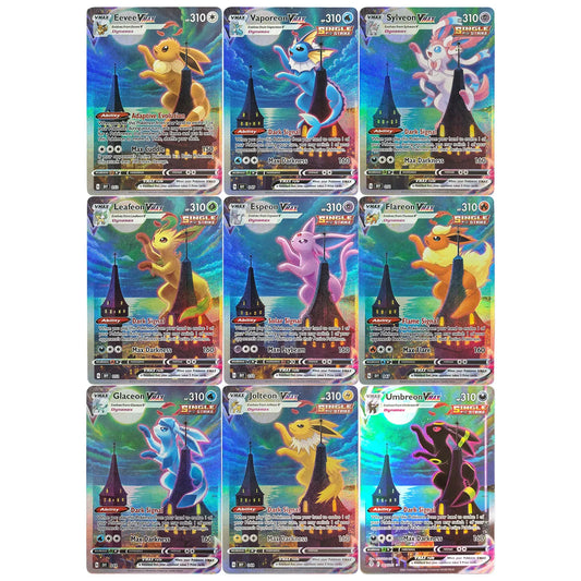 FUNISM Eevee Evolution Moon Gazing Game Collection Card