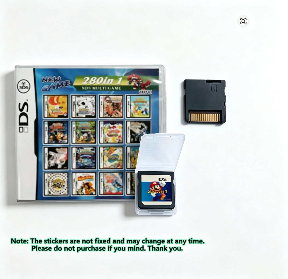 Bandai Pokemon Game Card Compilation Cartridge For DS 3DS Handheld