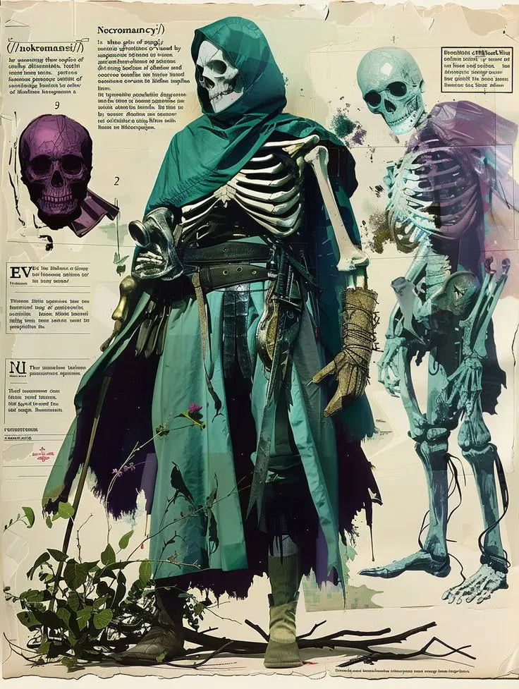 Fantasy Creatures Retro Art Magic Mythical Animal Elf Unicorn Fairy Dragon Canvas Poster Prints Wall Living Room Home Decor Gift