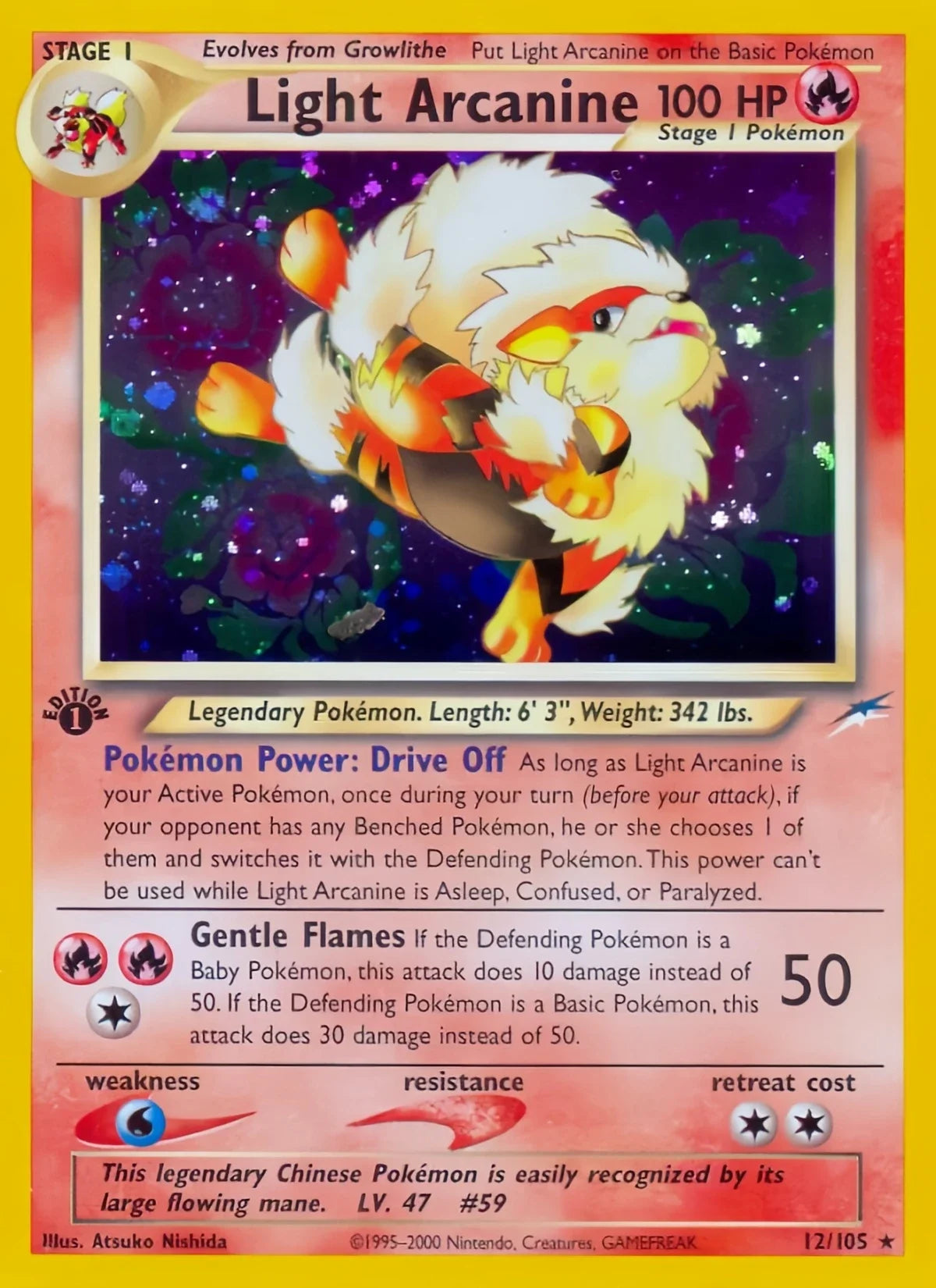 Bandai Neo Destiny Pokémon Trading Card Holo Rare Collectible Cards