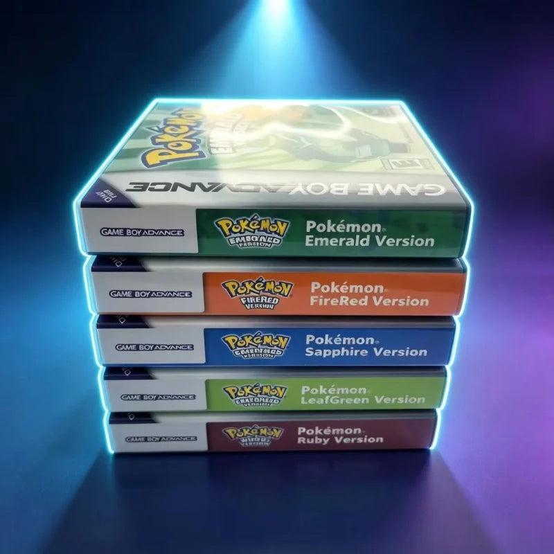 Takara Tomy Pokemon Emerald FireRed Ruby Sapphire GBA Cartridge