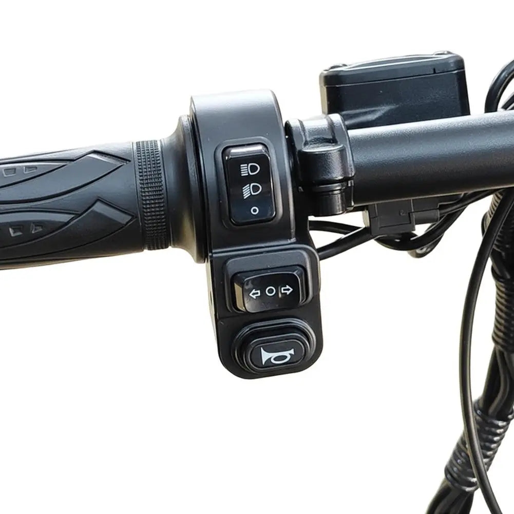 SPORTARC E-Bike Handlebar Switch for Headlight Turn Signals and Horn