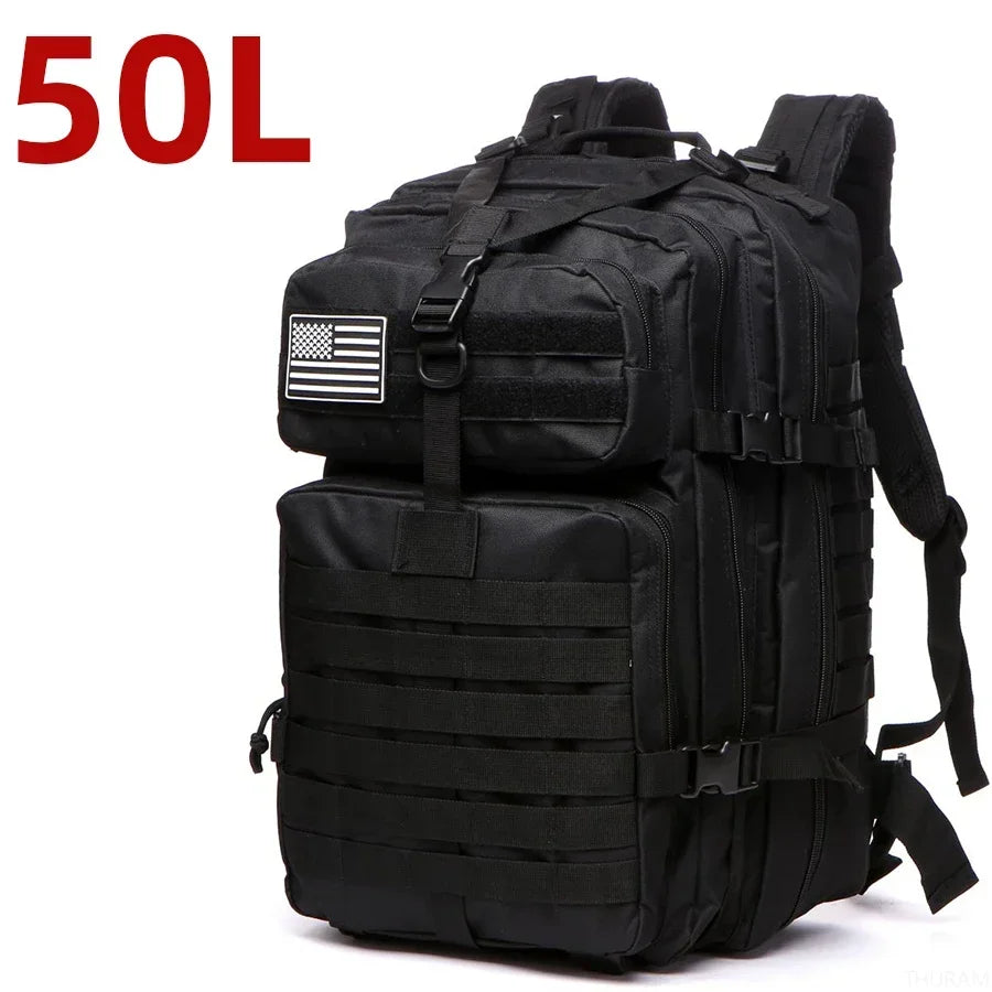 Thuram Waterproof Tactical Hiking Backpack for Camping and Trekking