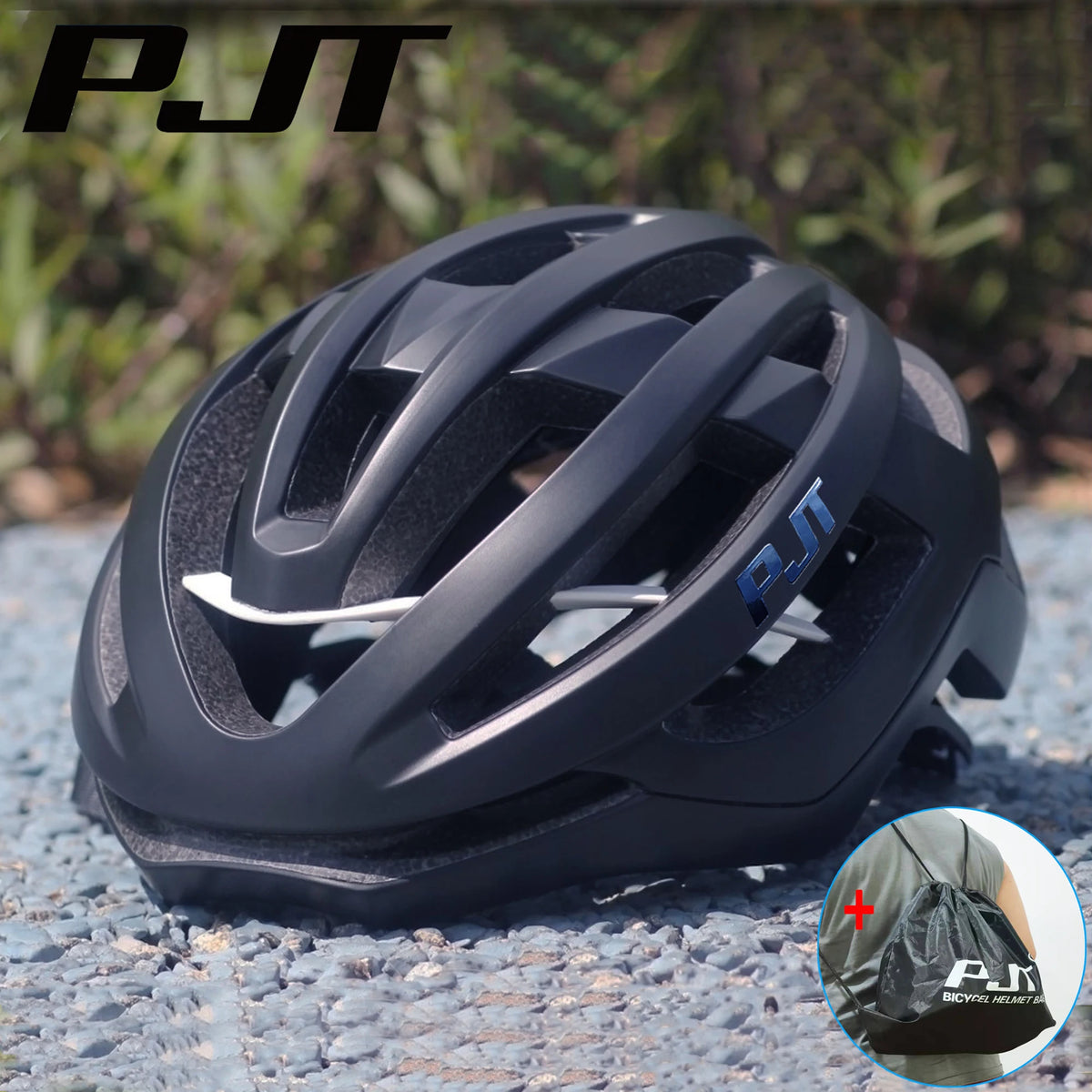 PJT Lightweight Molded Bicycle Helmet for Road and Mountain Cycling