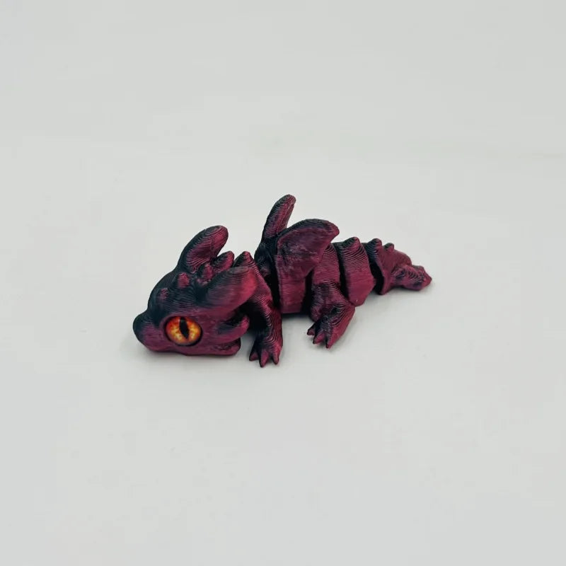 RPXBGUCKARHG 3D Printed Articulated Dragon Fidget Toy Figure