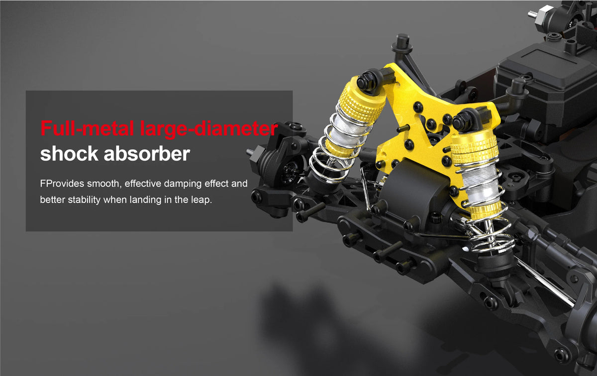 MT14R 1/14 RC Car JIUSI Brushless 80km/h 2.4G Remote Control Car High Speed Off-road Racing Car 23-26 Mins Working Time RC Toys