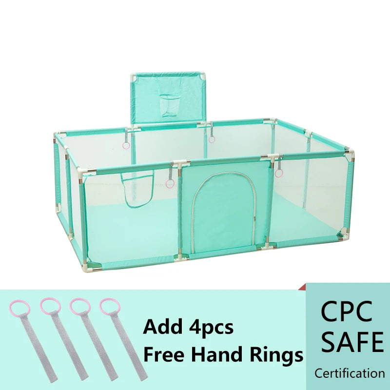 IMBABY Baby Playpen Fence Indoor Safety Barrier For Kids