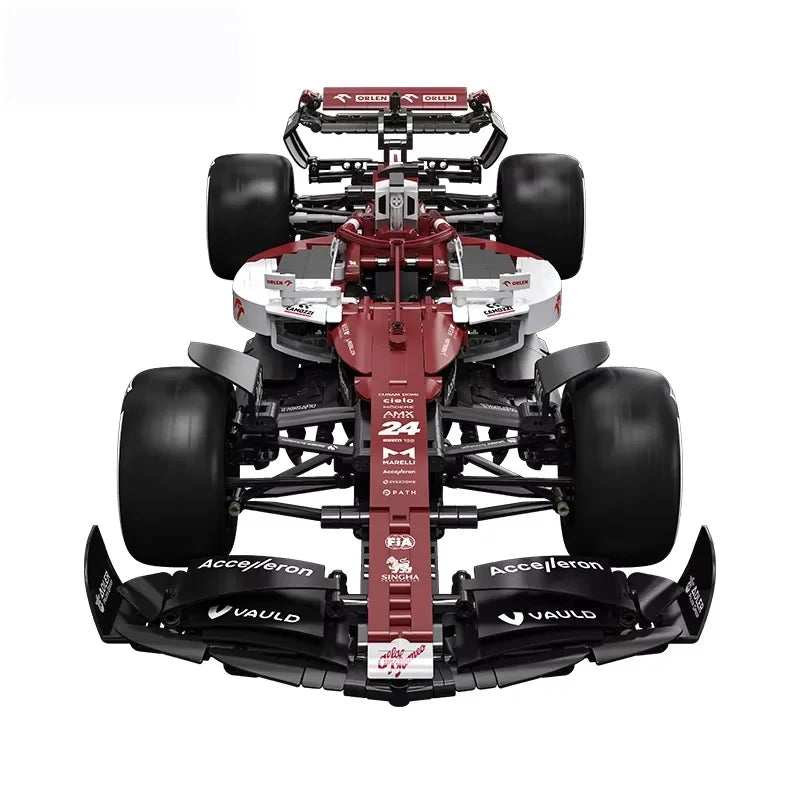 Cada Technical Drift Racing MOC F1 Champions Team C42 2022 Racing Car Building Blocks Sports Car Brick Puzzle Toys Kids Gifts