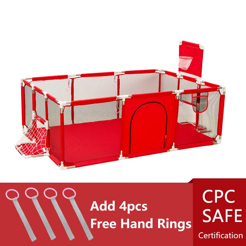 IMBABY Baby Playpen Fence Indoor Safety Barrier For Kids