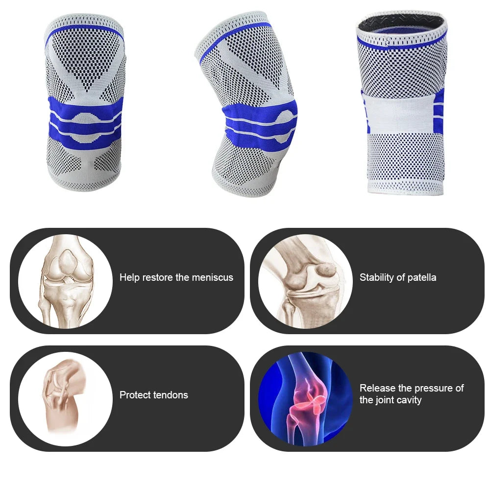 Knee Brace And Sleeve For Running Pain Relief Unisex