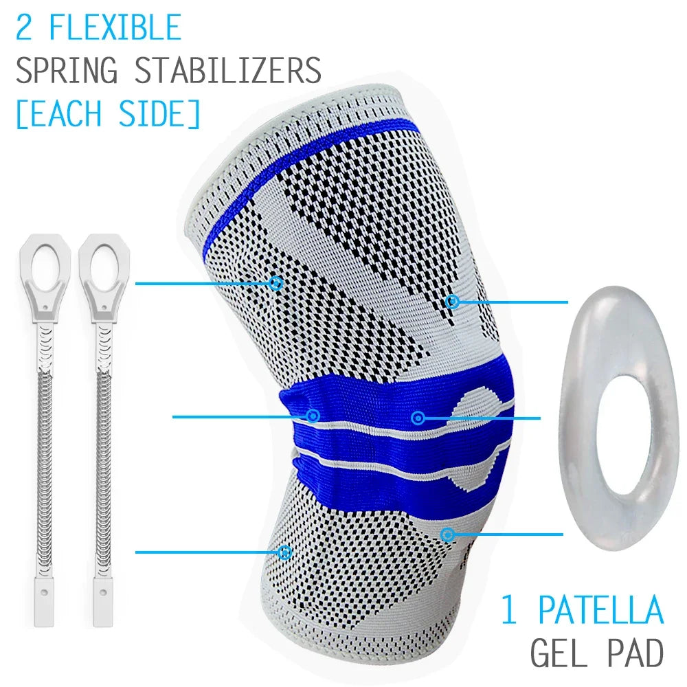 Knee Brace And Sleeve For Running Pain Relief Unisex