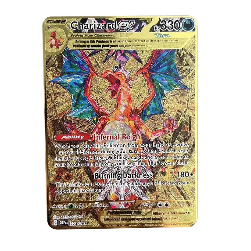 Bandai Arceus Charizard Mewtwo Lucario Greninja Anime Trading Card