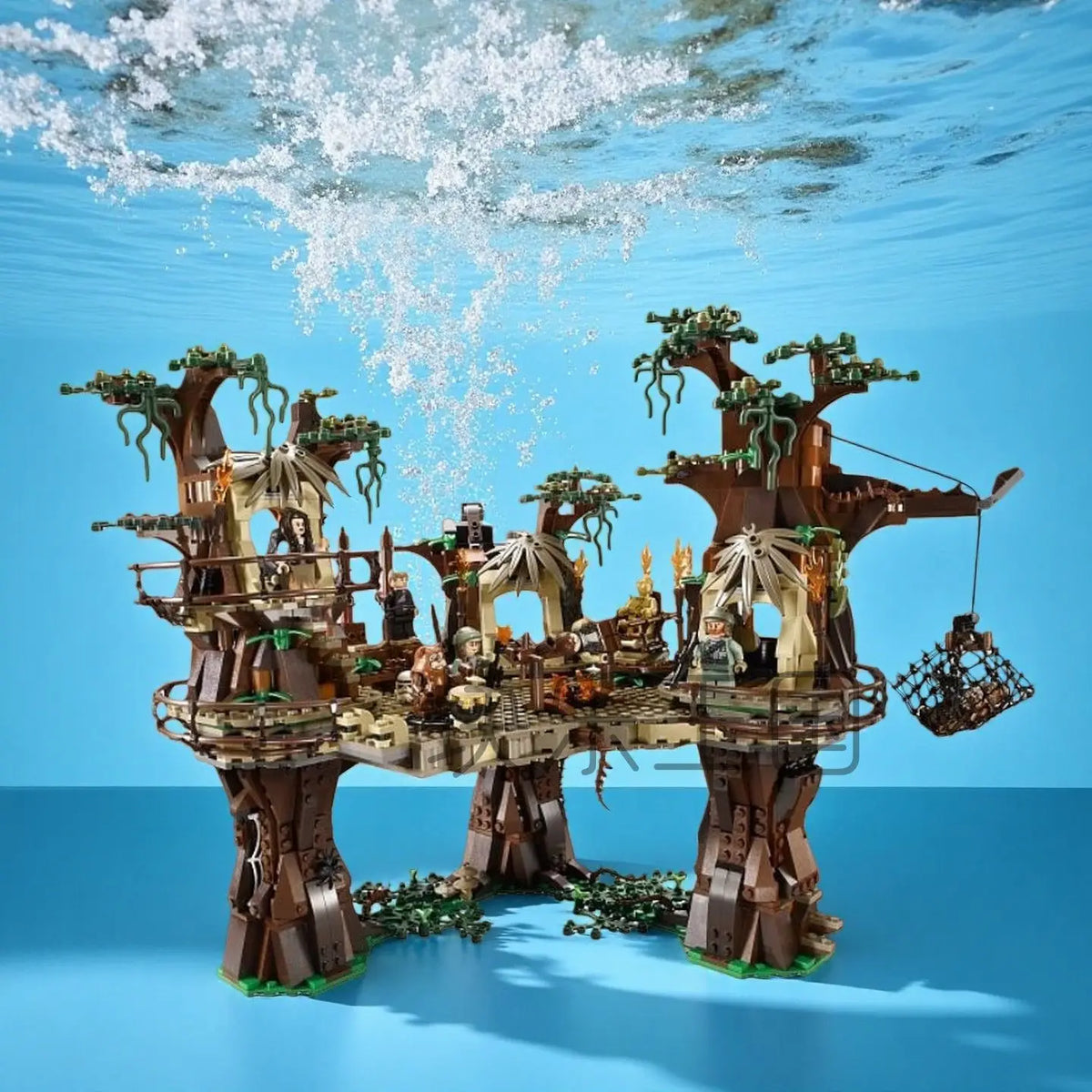 1990PCS Forest Tribe Village Adventure Building Blocks 10236 Set Bricks Toys Birthday Christmas Gifts for Adults