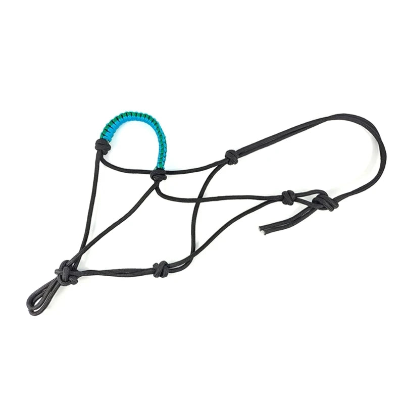 Adjustable Horse Rope Halter Durable Webbing Training Headstall