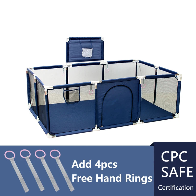 IMBABY Baby Playpen Fence Indoor Safety Barrier For Kids