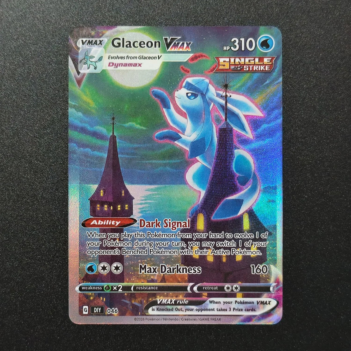 FUNISM Eevee Evolution Moon Gazing Game Collection Card