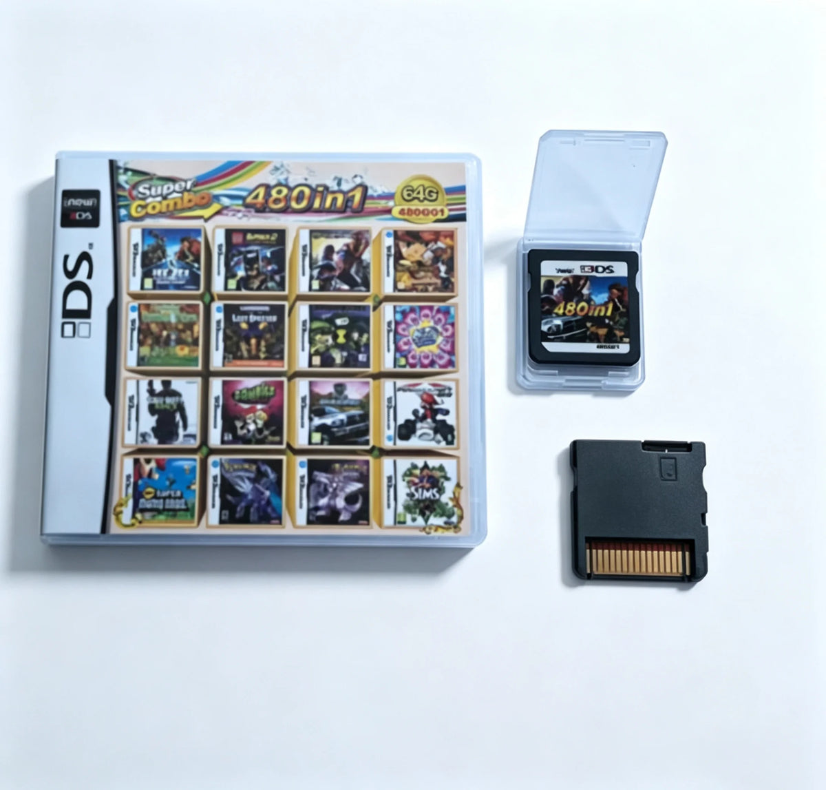 Bandai Pokemon Game Card Compilation Cartridge For DS 3DS Handheld