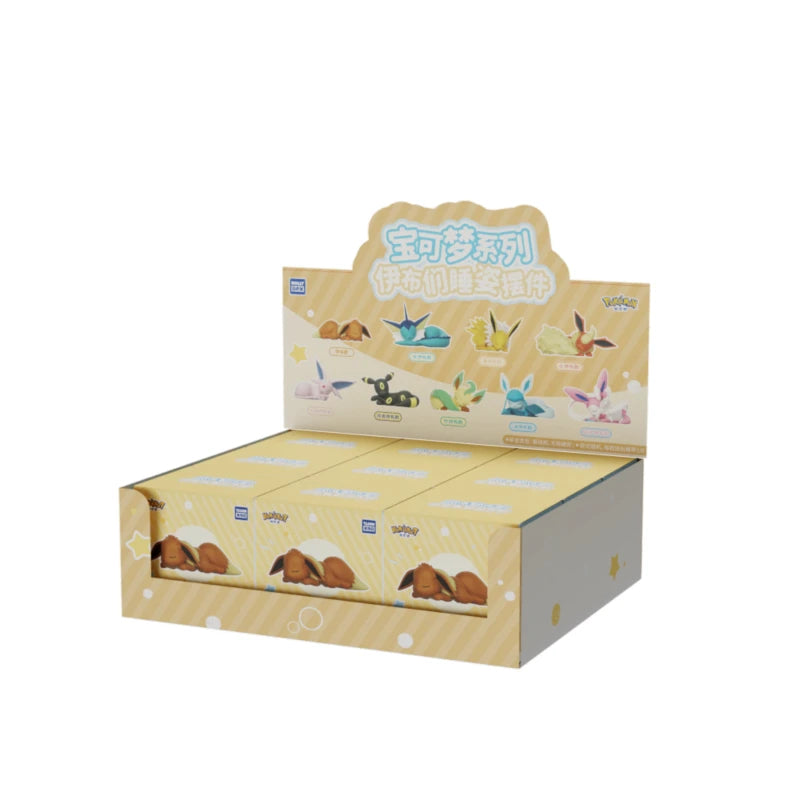 Bandai Pokemon Eevee Sleeping Position Series Blind Box Figure Model
