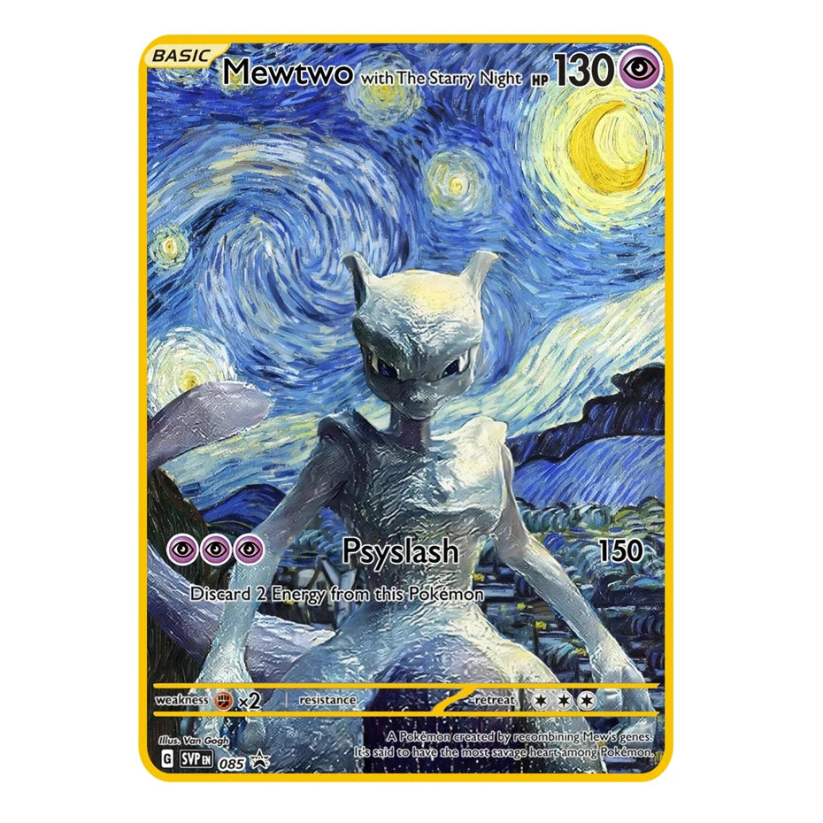Bandai Arceus Charizard Mewtwo Lucario Greninja Anime Trading Card
