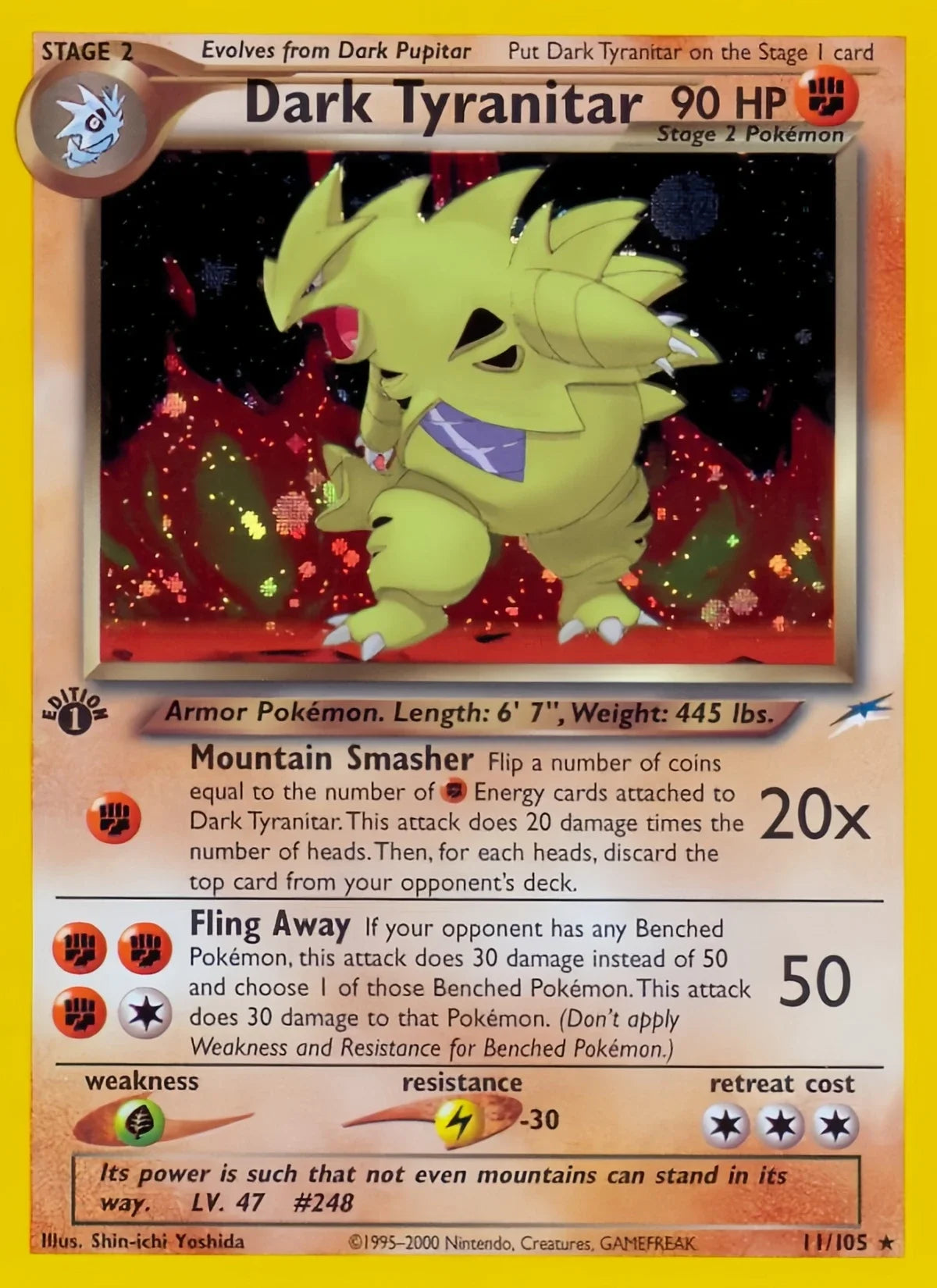 Bandai Neo Destiny Pokémon Trading Card Holo Rare Collectible Cards