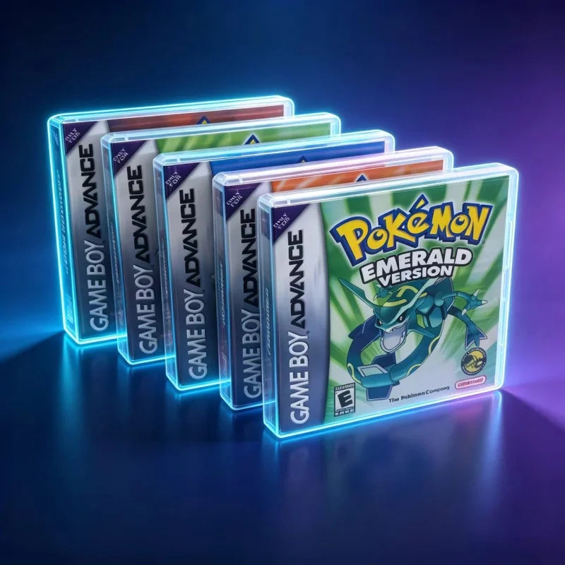 Takara Tomy Pokemon Emerald FireRed Ruby Sapphire GBA Cartridge