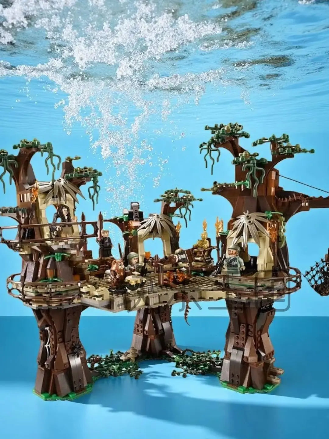 1990PCS Forest Tribe Village Adventure Building Blocks 10236 Set Bricks Toys Birthday Christmas Gifts for Adults