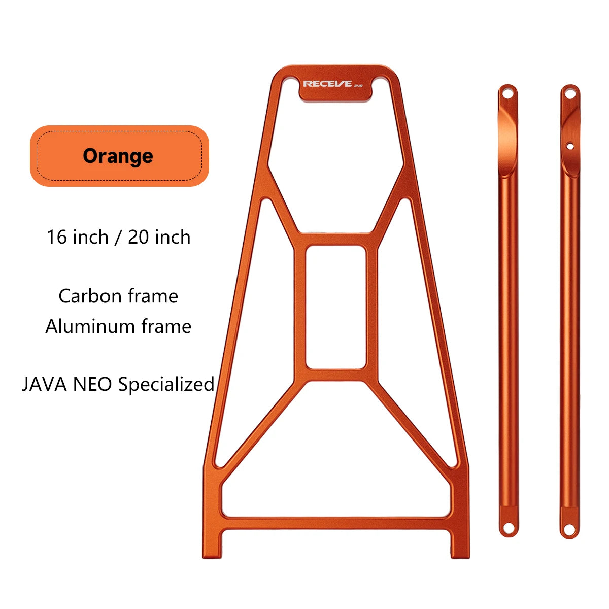 Folding Bicycle Rear Rack Aluminum Alloy Luggage Carrier for BMX Bikes