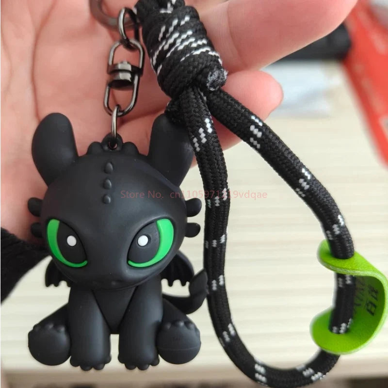 Original Genuine Version How-To Train Your Dragon Toothless Small Ornament Small Accessories Car Keychain Pendant Gift