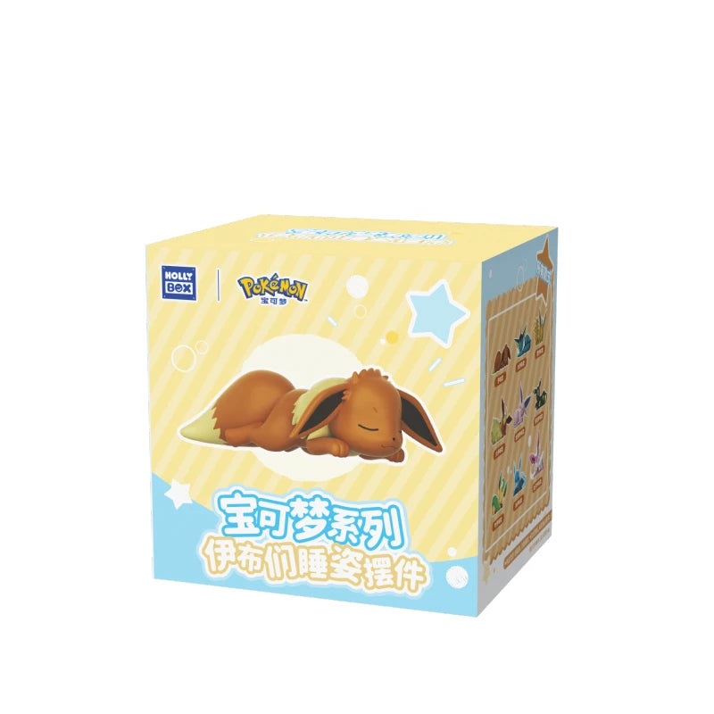 Bandai Pokemon Eevee Sleeping Position Series Blind Box Figure Model