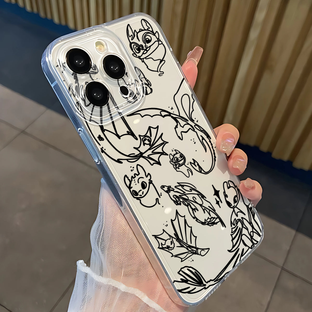 Cartoon How to Trains Your Dragons Phone Case For iPhone 18 17e 17 16e 16 15 14 13 12 11 Mini Air Pro Max XSMax Plus Back Cover