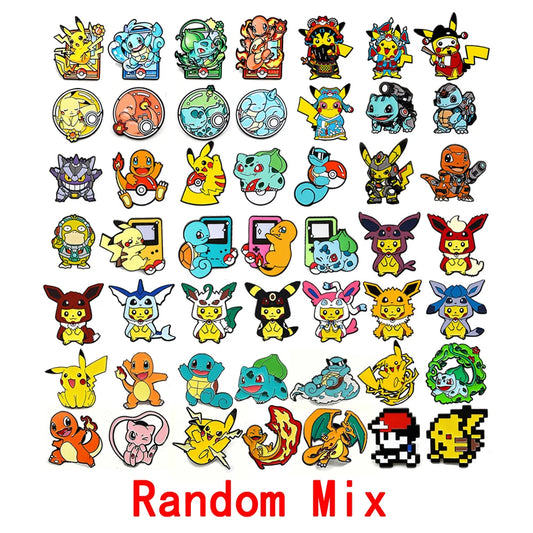 Potdemiel Random Enamel Character Pins for Bags and Backpacks