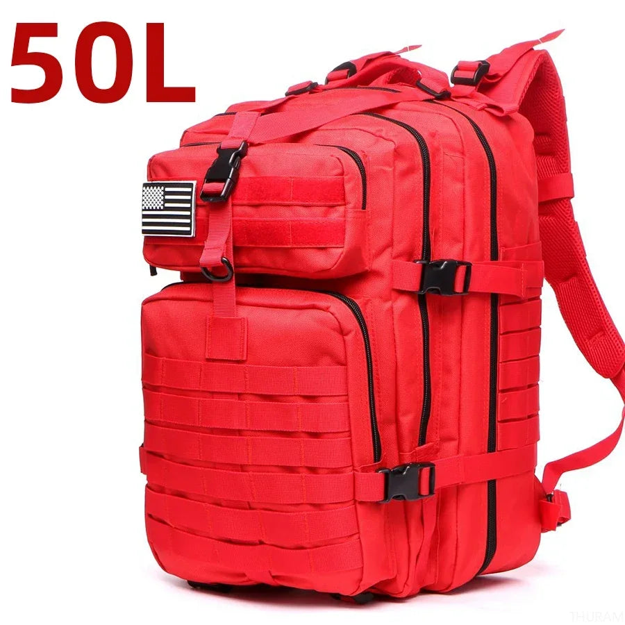Thuram Waterproof Tactical Hiking Backpack for Camping and Trekking