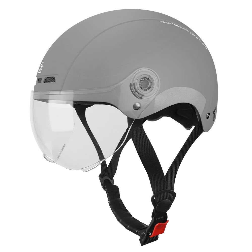 PEMILA Adult Cycling Helmet With Goggles And Ear Protection
