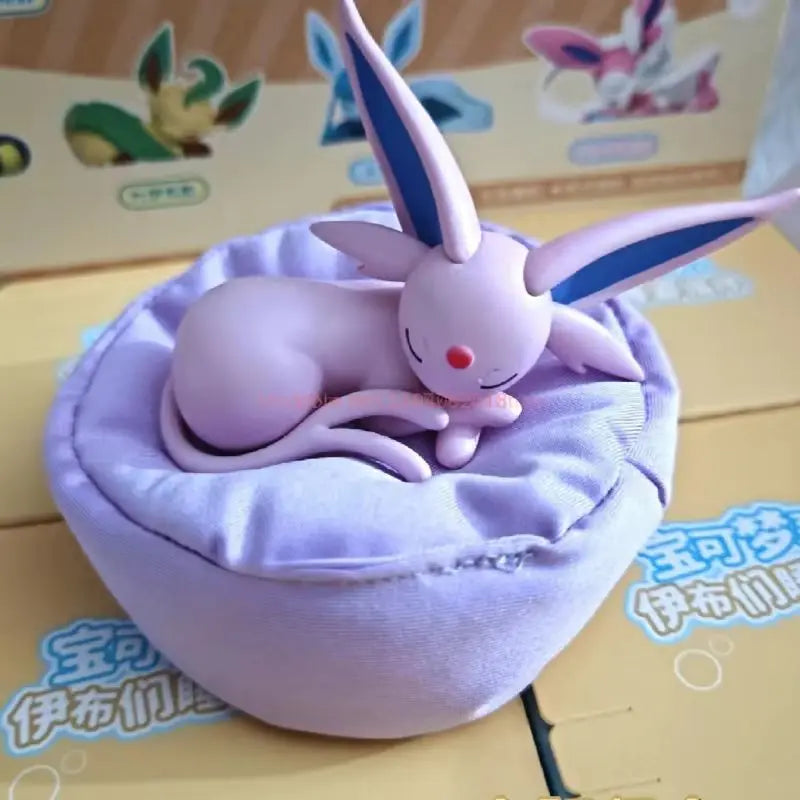 Bandai Pokemon Eevee Sleeping Position Series Blind Box Figure Model