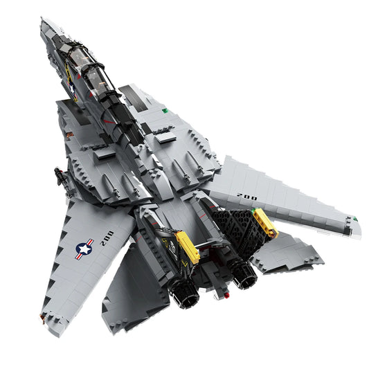 Misini F14 Tomcat Two Seat Carrier Fighter Building Block Kit