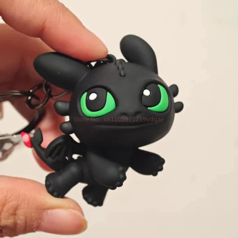 Original Genuine Version How-To Train Your Dragon Toothless Small Ornament Small Accessories Car Keychain Pendant Gift