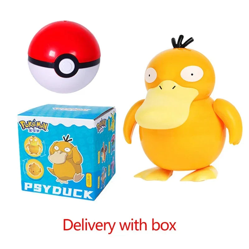 Zhuangchen Pokemon Figure Ball Set With Eevee Pikachu And Friends