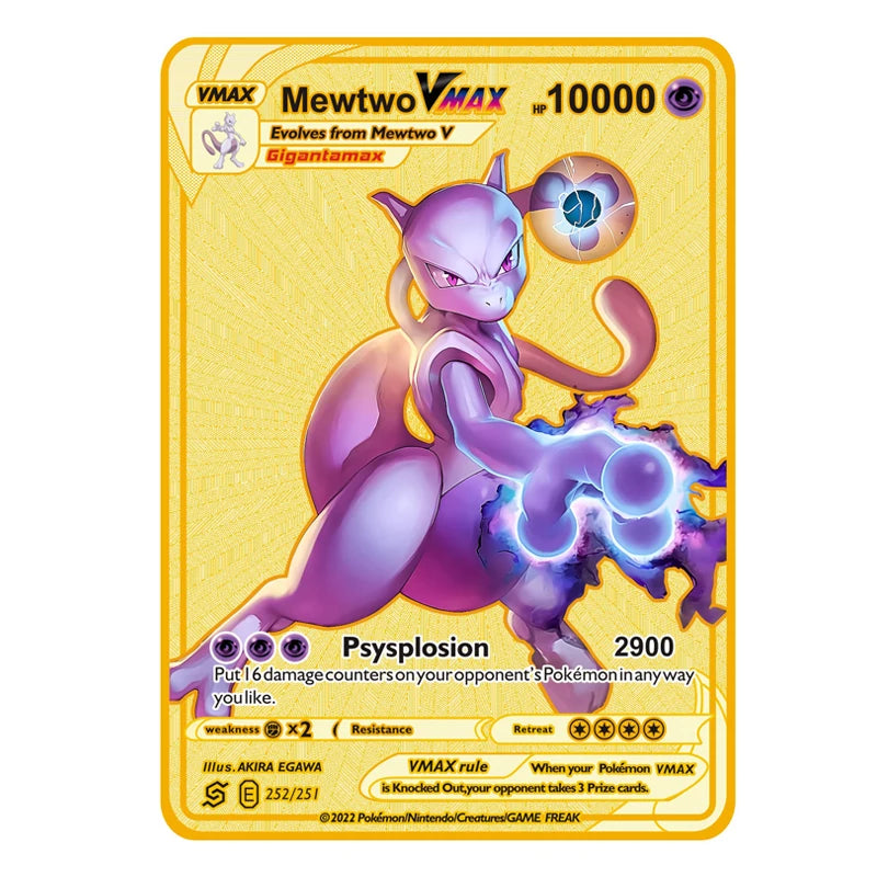 Bandai Arceus Charizard Mewtwo Lucario Greninja Anime Trading Card