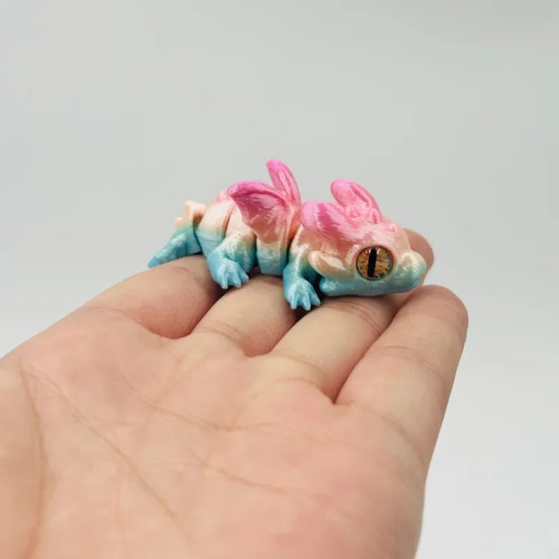 RPXBGUCKARHG 3D Printed Articulated Dragon Fidget Toy Figure