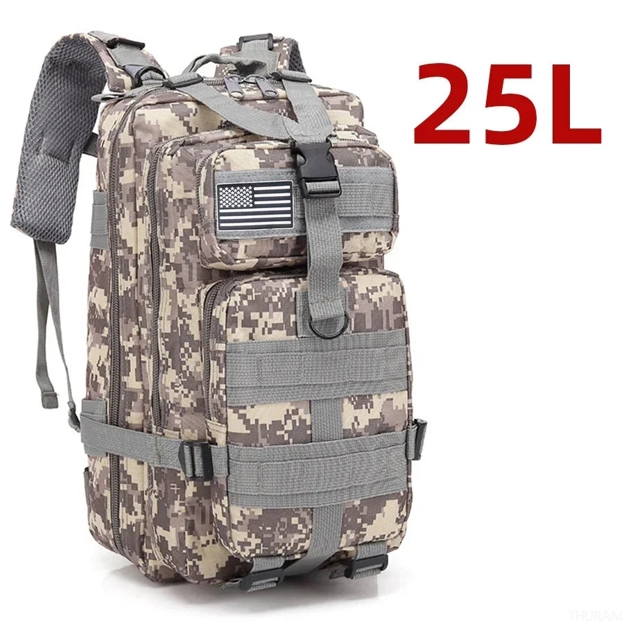 Thuram Waterproof Tactical Hiking Backpack for Camping and Trekking