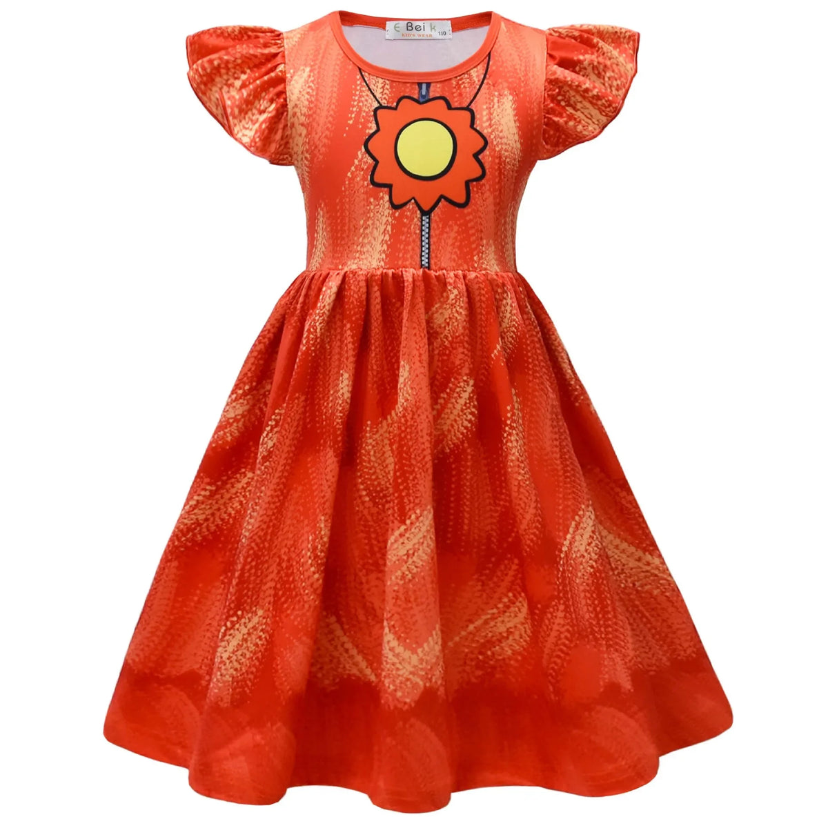 Girl Catnap Smiling Critters Cosplay Costume Kids Cartoon Cat Nap Dogday Print Dress+mask+gloves+bag Set Halloween Party Gift