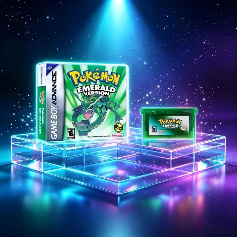 Takara Tomy Pokemon Emerald FireRed Ruby Sapphire GBA Cartridge
