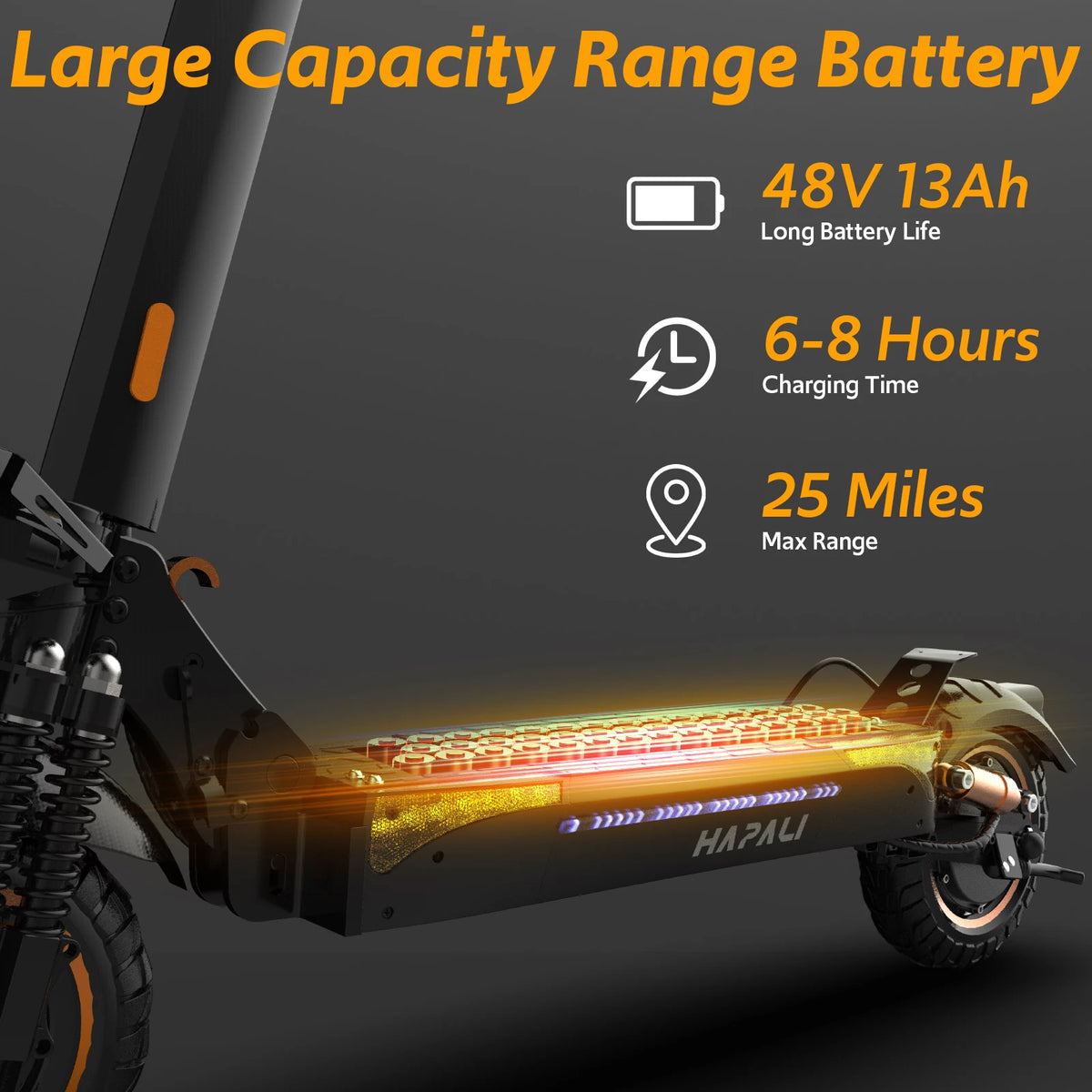 Osboo Off Road Electric Scooter With 1200W Motor And Suspension