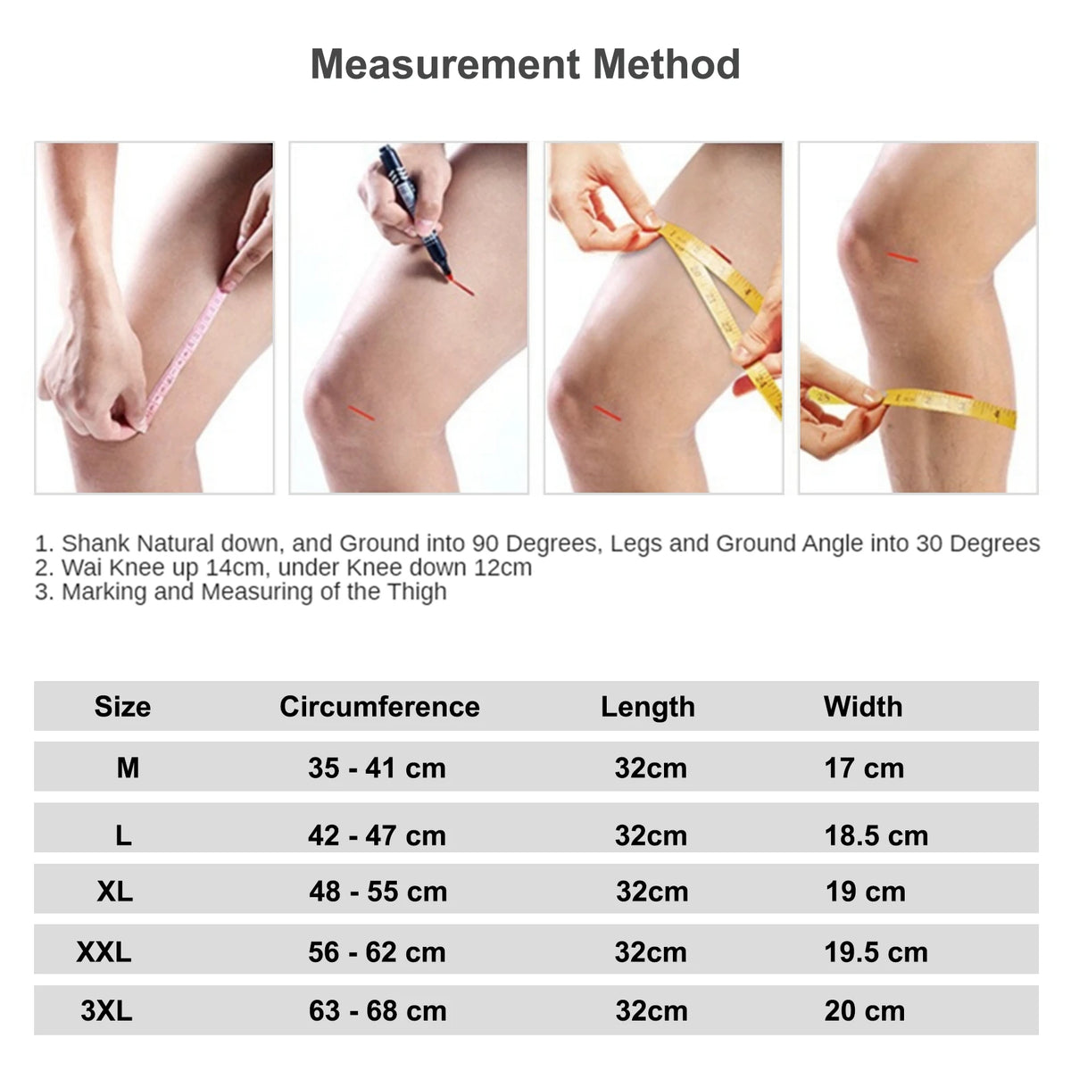 Knee Brace Compression Sleeve For Running Unisex Joint Pain Relief