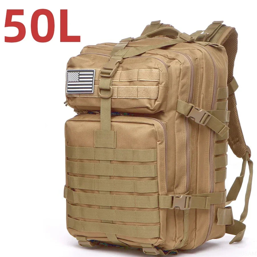 Thuram Waterproof Tactical Hiking Backpack for Camping and Trekking